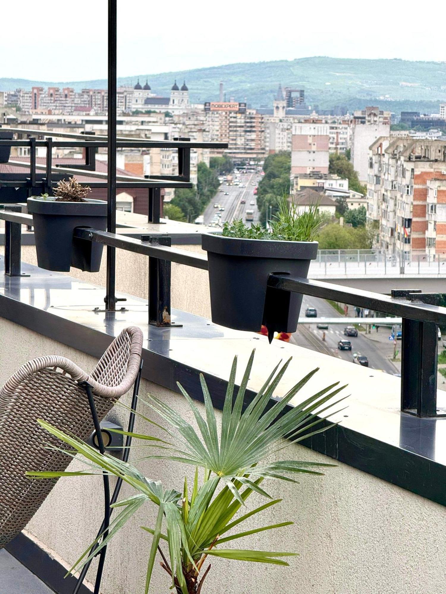Penthouse Exclusive View , Iasi 아파트 외부 사진
